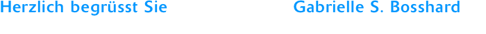 Gabrielle S. Bosshard